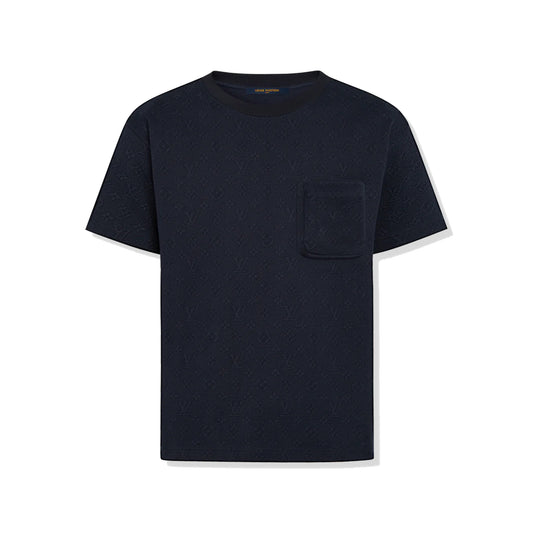 Louis Vuitton Signature 3D Pocket Monogram T-shirt Navy