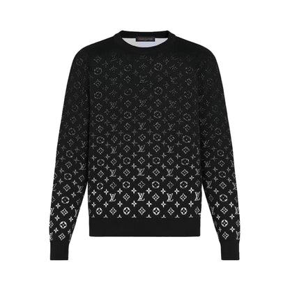Louis Vuitton LVSE Monogram Degrade Crewneck Black/White