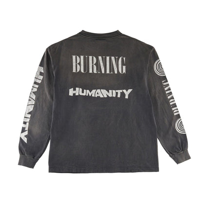 Saint Mxxxxxx Burning L/S Tee
Vintage Black