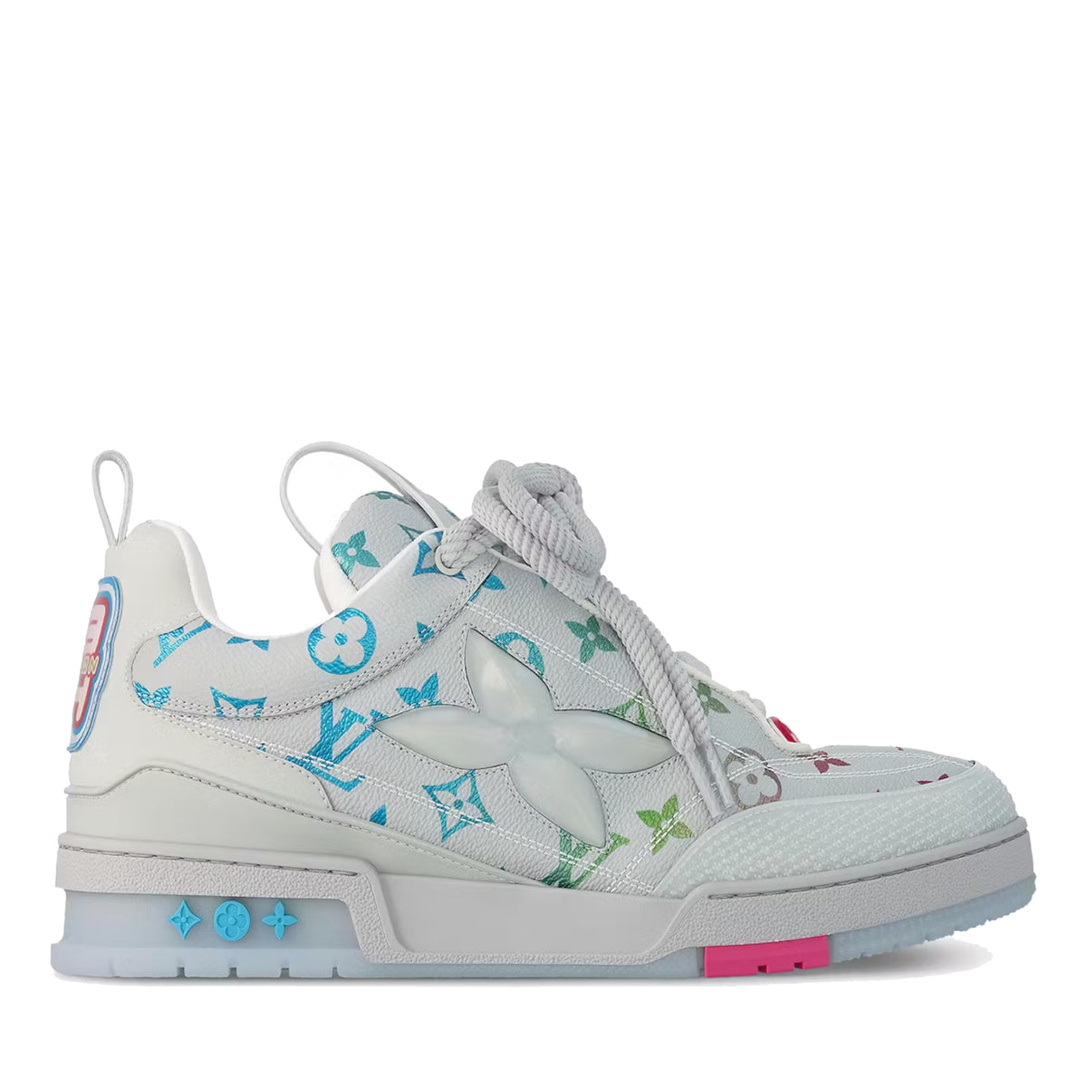 Louis Vuitton LV Skate Sneaker Gray Gradient Monogram