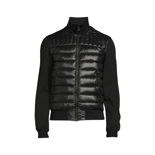 Mackage Collin-Z Bomber Jacket With Down Front Black