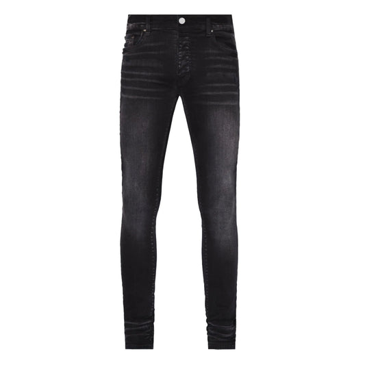 Amiri Stacked Jeans Aged Black