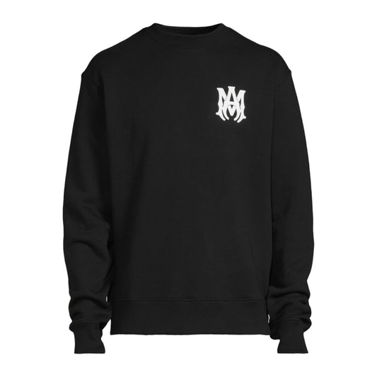 Amiri MA Core Logo Crewneck Black/White