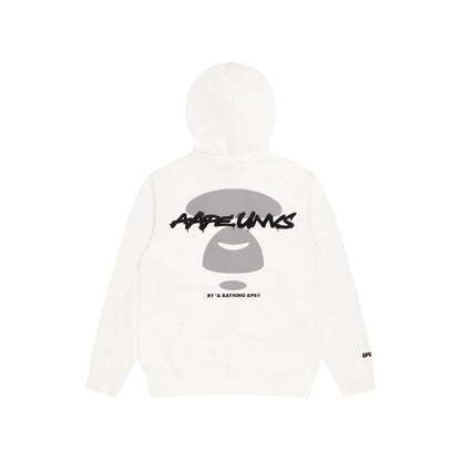 Aape By Bathing Ape Moonface Pullover Hoodie Ivory