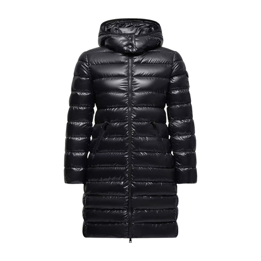 Moncler Moka Long Down Jacket Black