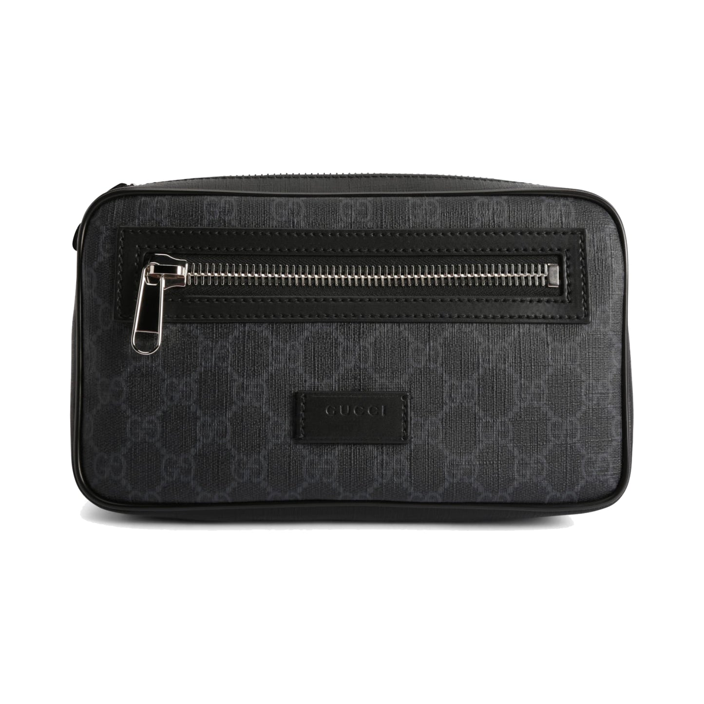 Gucci GG Supreme Belt Bag Black/Grey