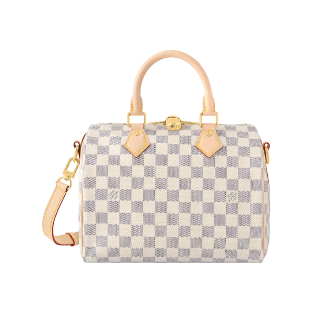 Louis Vuitton Speedy Bandoulière 25 Bag Damier Azur
