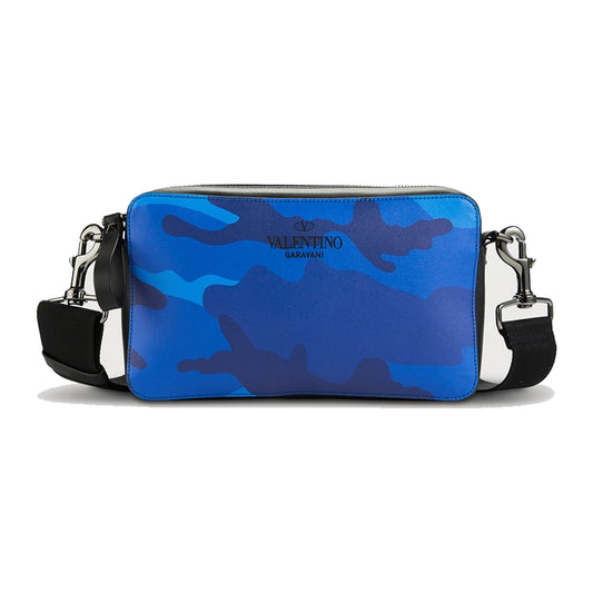 Valentino Garavani Leather Camo Crossbody Bag
