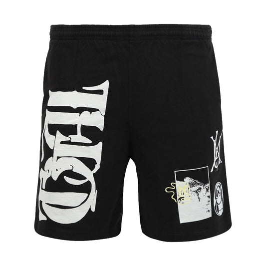 Total Luxury Spa Monogram Shorts Faded Black