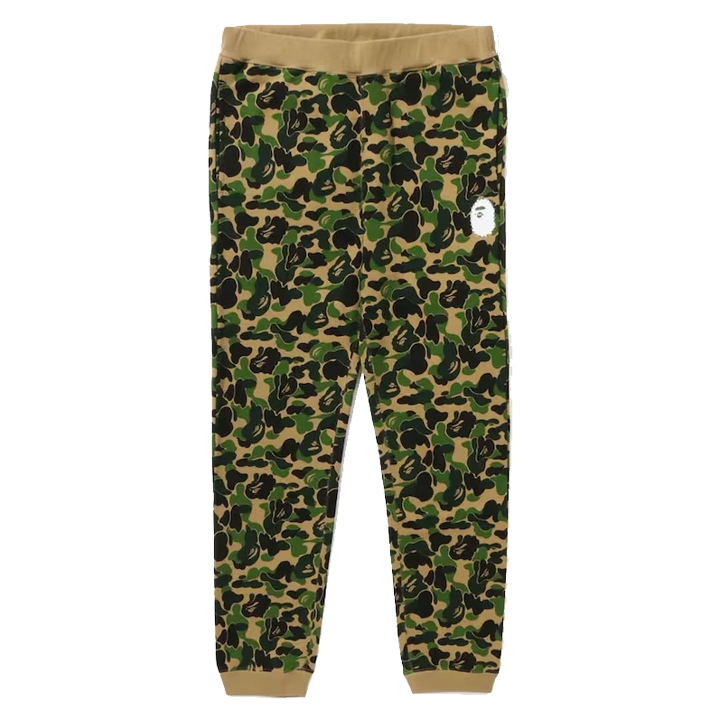 Bape ABC Camo Crystal Stone Sweat Pants Green