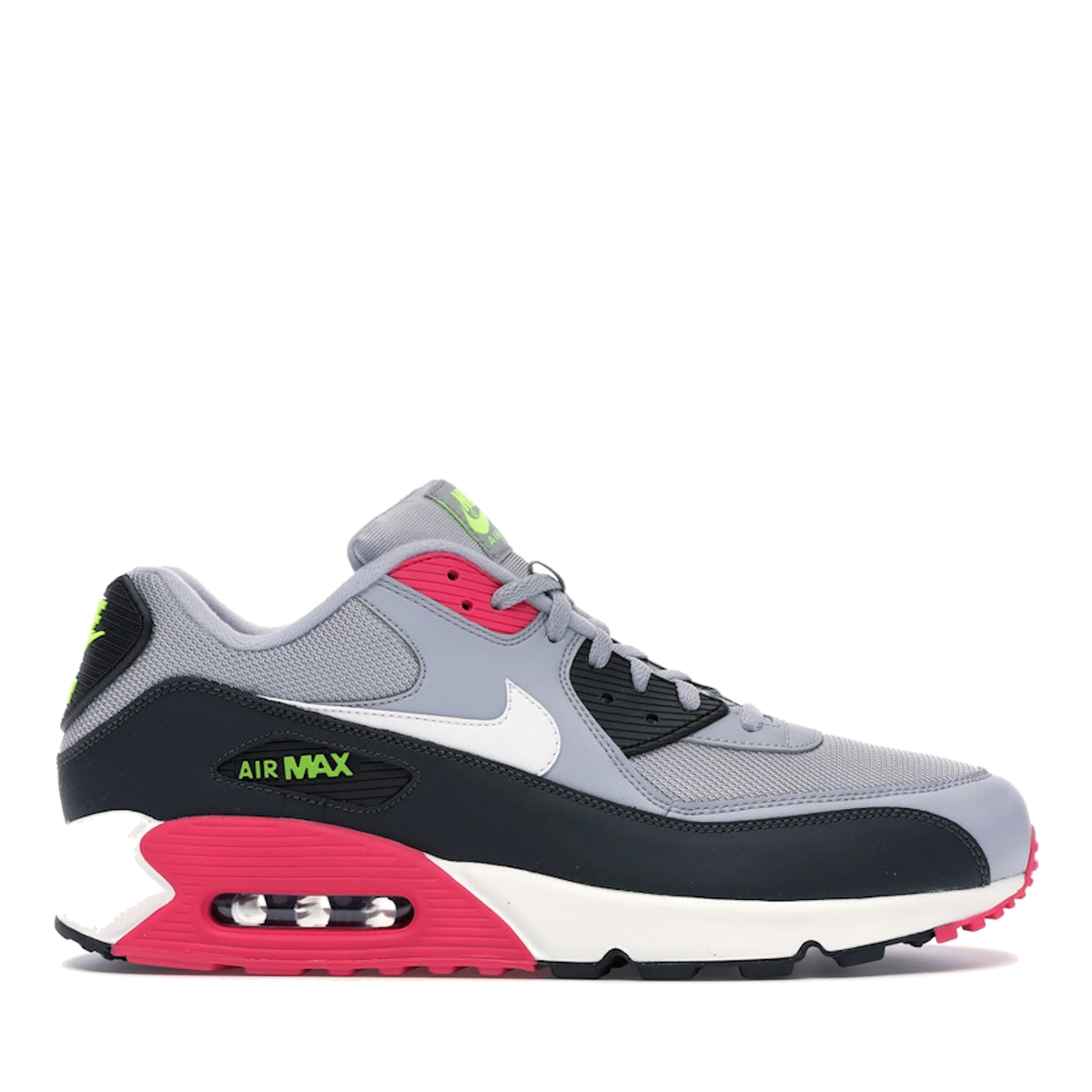 Nike Air Max 90 Wolf Grey Rush Pink