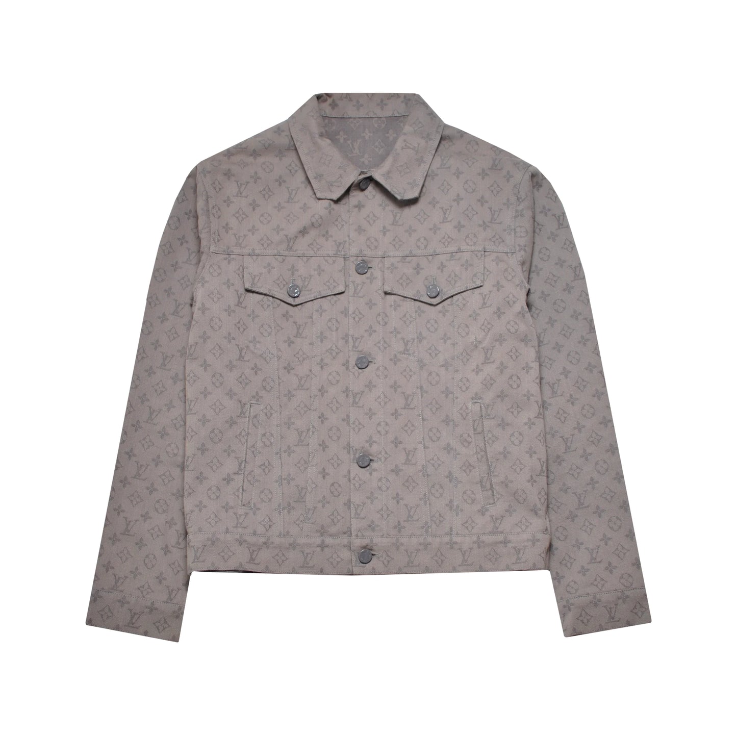 Louis Vuitton Monogram Denim Jacket Grey (Rare)