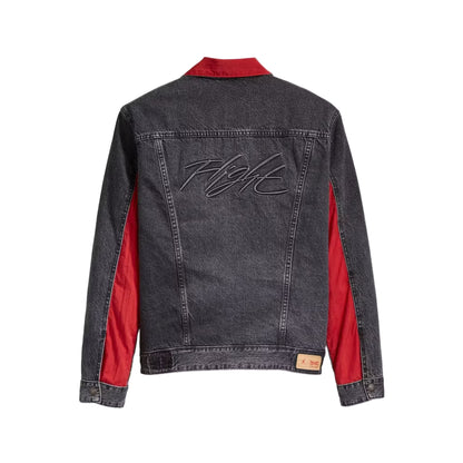 Jordan x Levis Reversible Trucker Jacket Black/Red