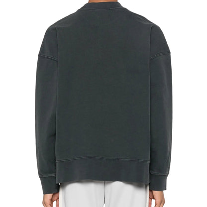 Palm Angels PA City Washed Crewneck Dark Grey/White