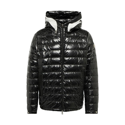 Moncler Akinari Quilted Down Jacket Black