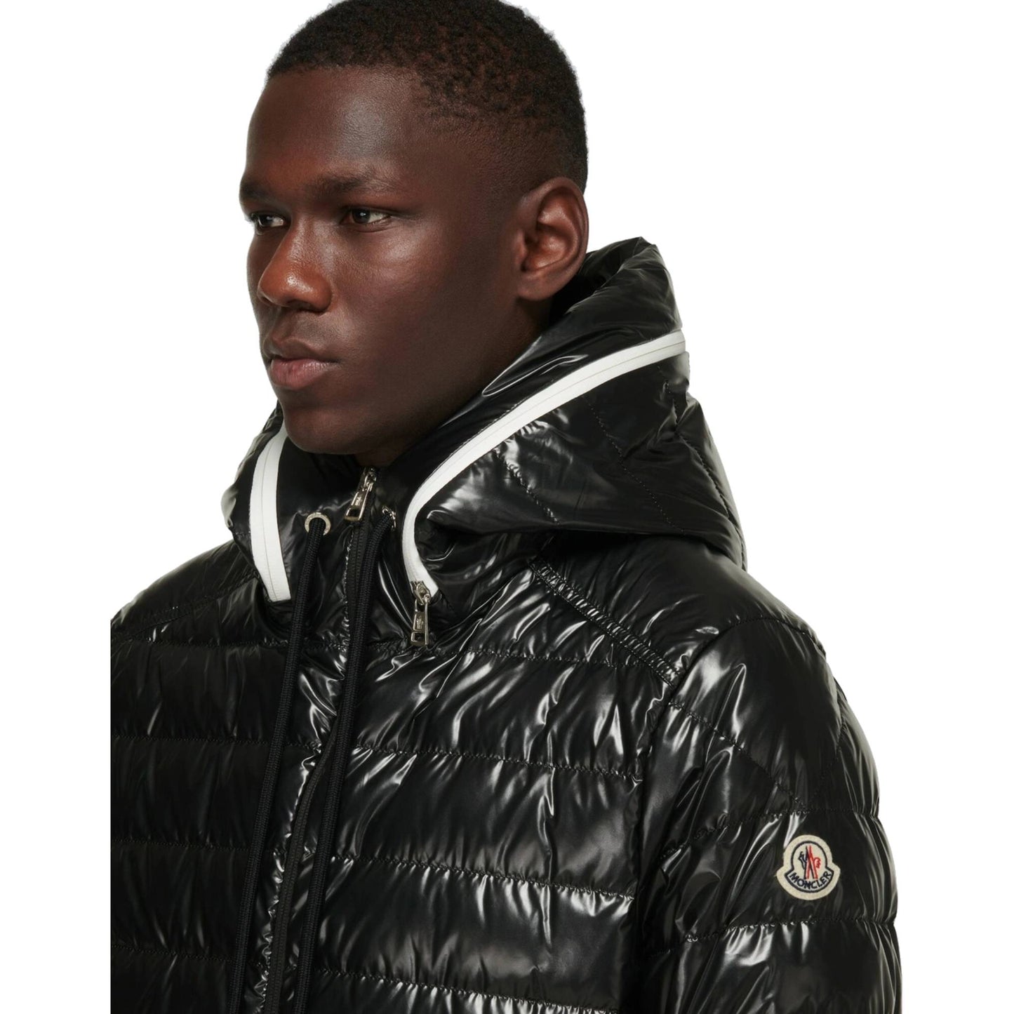 Moncler Akinari Quilted Down Jacket Black