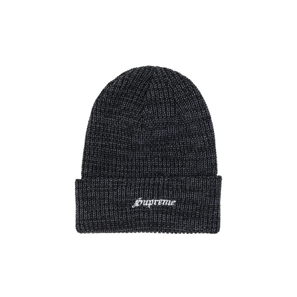 Supreme Twisted Loose Gauge Beanie Charcoal Black (FW21)