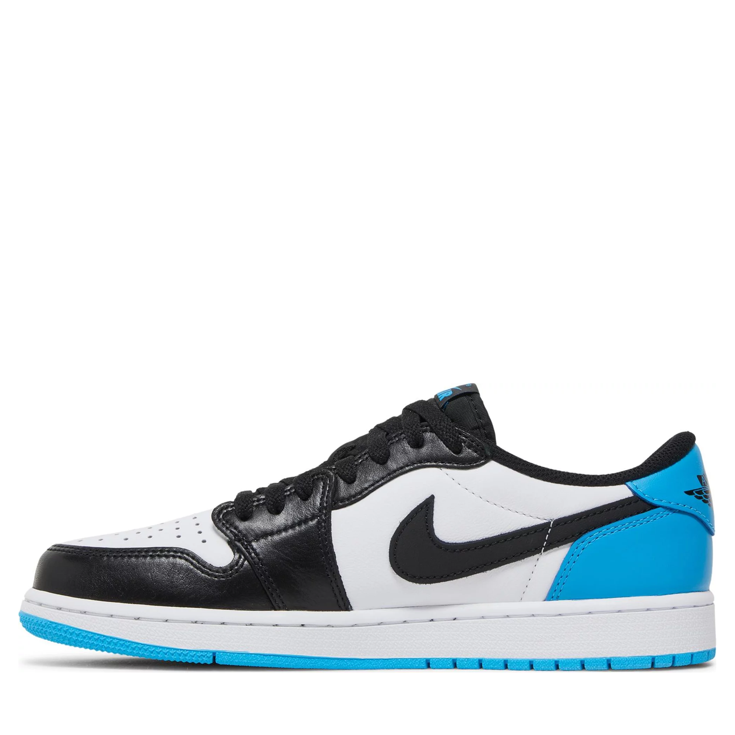 Jordan 1 Retro Low OG Black Dark Powder Blue