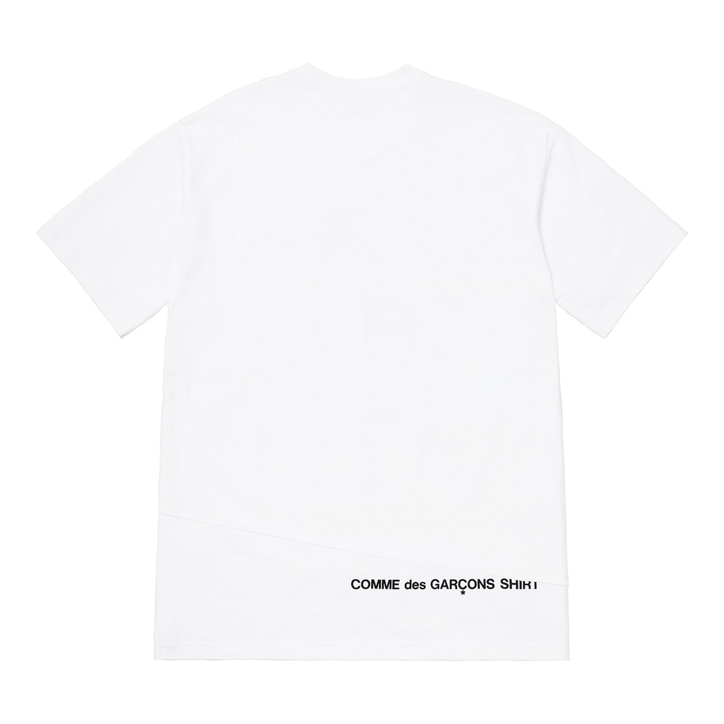 Supreme Comme des Garcons SHIRT Split Box Logo Tee White