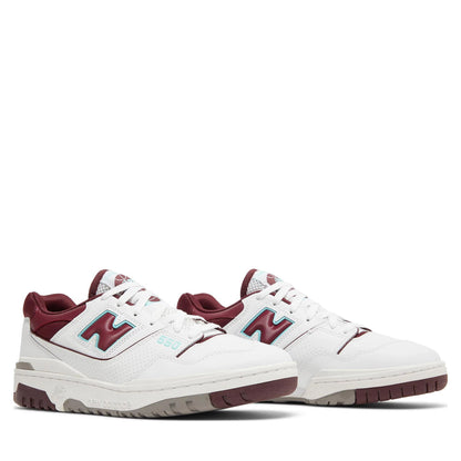 New Balance 550 Burgundy Cyan