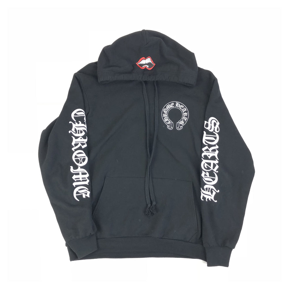 Chrome Hearts Matty Boy Chomper Horseshoe Hoodie Black