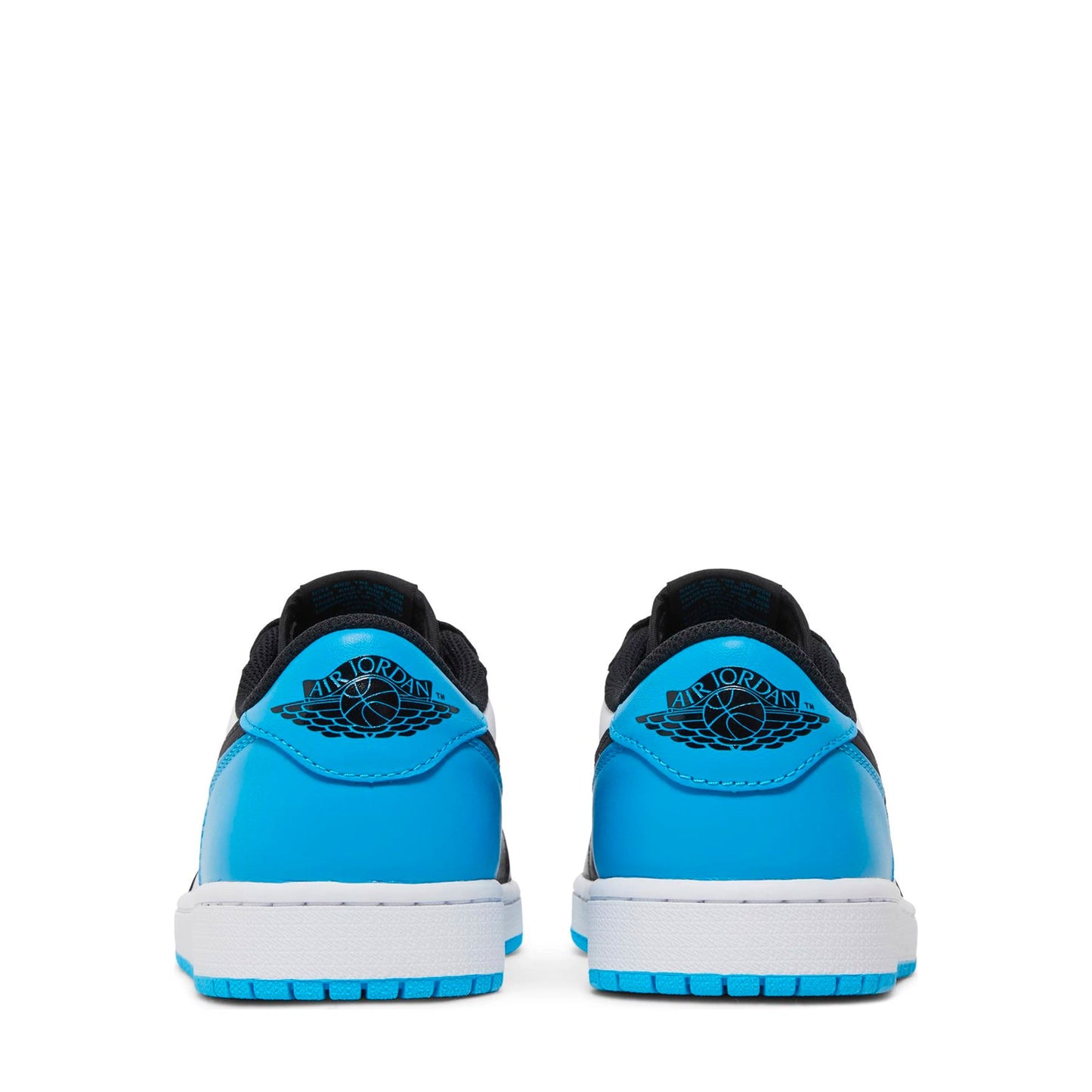 Jordan 1 Retro Low OG Black Dark Powder Blue