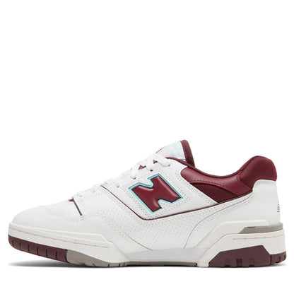 New Balance 550 Burgundy Cyan