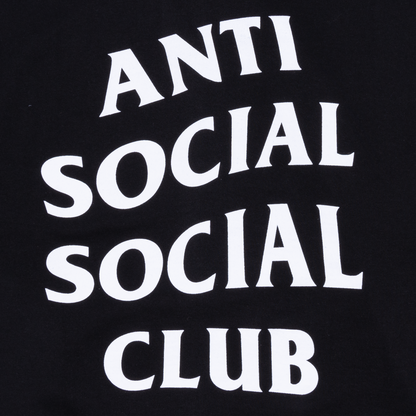 Anti Social Social Club Mind Games Hoodie Black