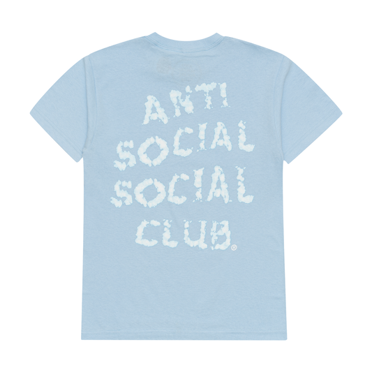Anti Social Social Club Partly Cloudy Tee Blue