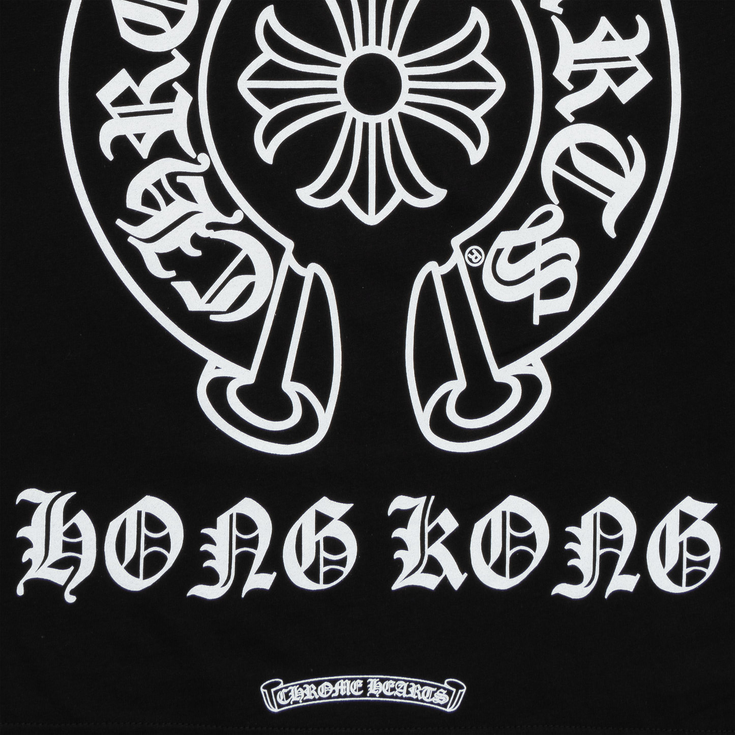 Chrome Hearts Hong Kong Horseshoe Pocket Tee Black