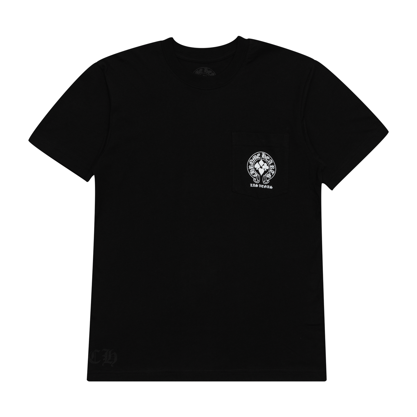 Chrome Hearts Welcome to Las Vegas Pocket Tee Black