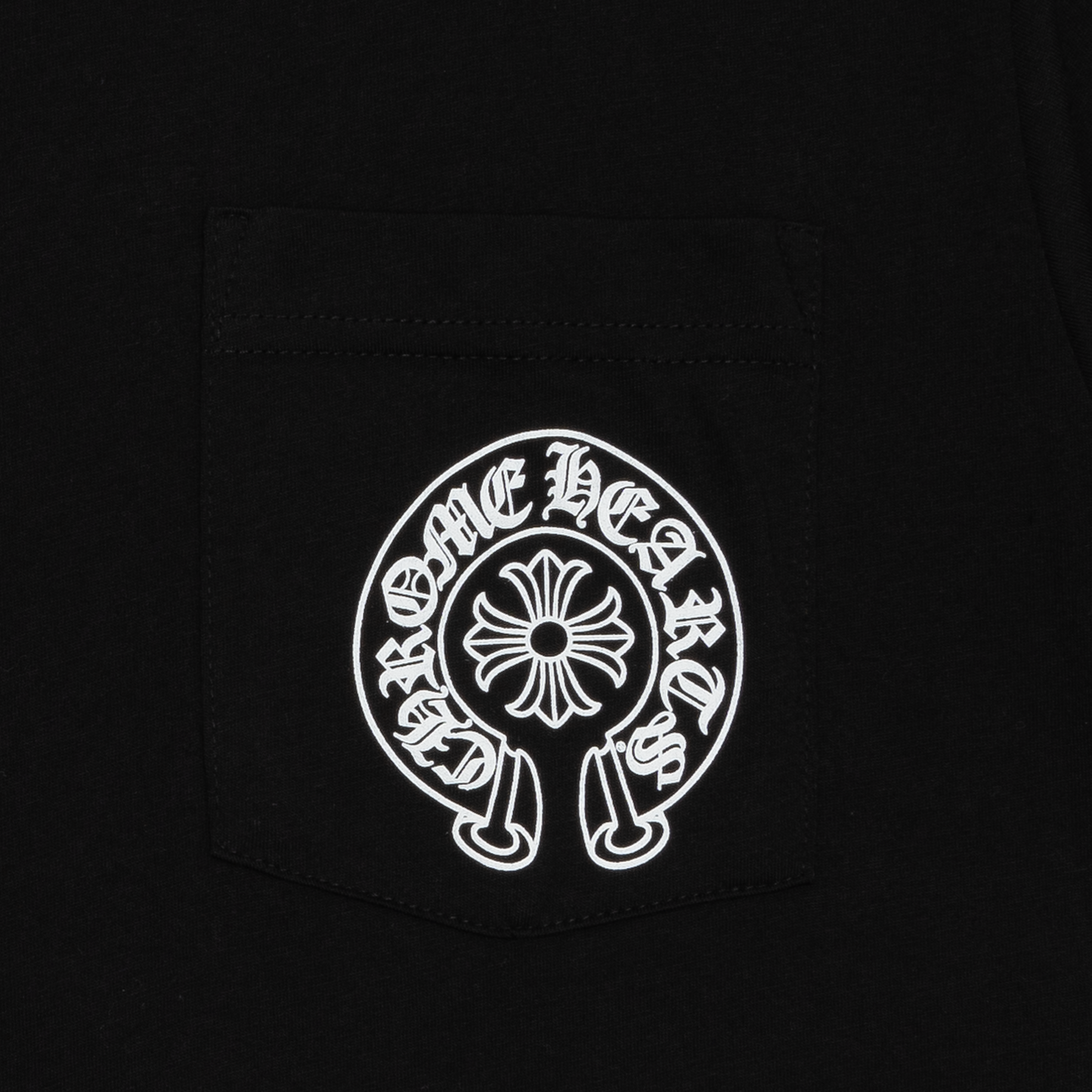 Chrome Hearts Los Angeles Horseshoe Pocket Tee Black
