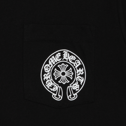 Chrome Hearts Los Angeles Horseshoe Pocket Tee Black