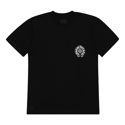 Chrome Hearts Los Angeles Horseshoe Pocket Tee Black