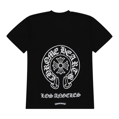 Chrome Hearts Los Angeles Horseshoe Pocket Tee Black
