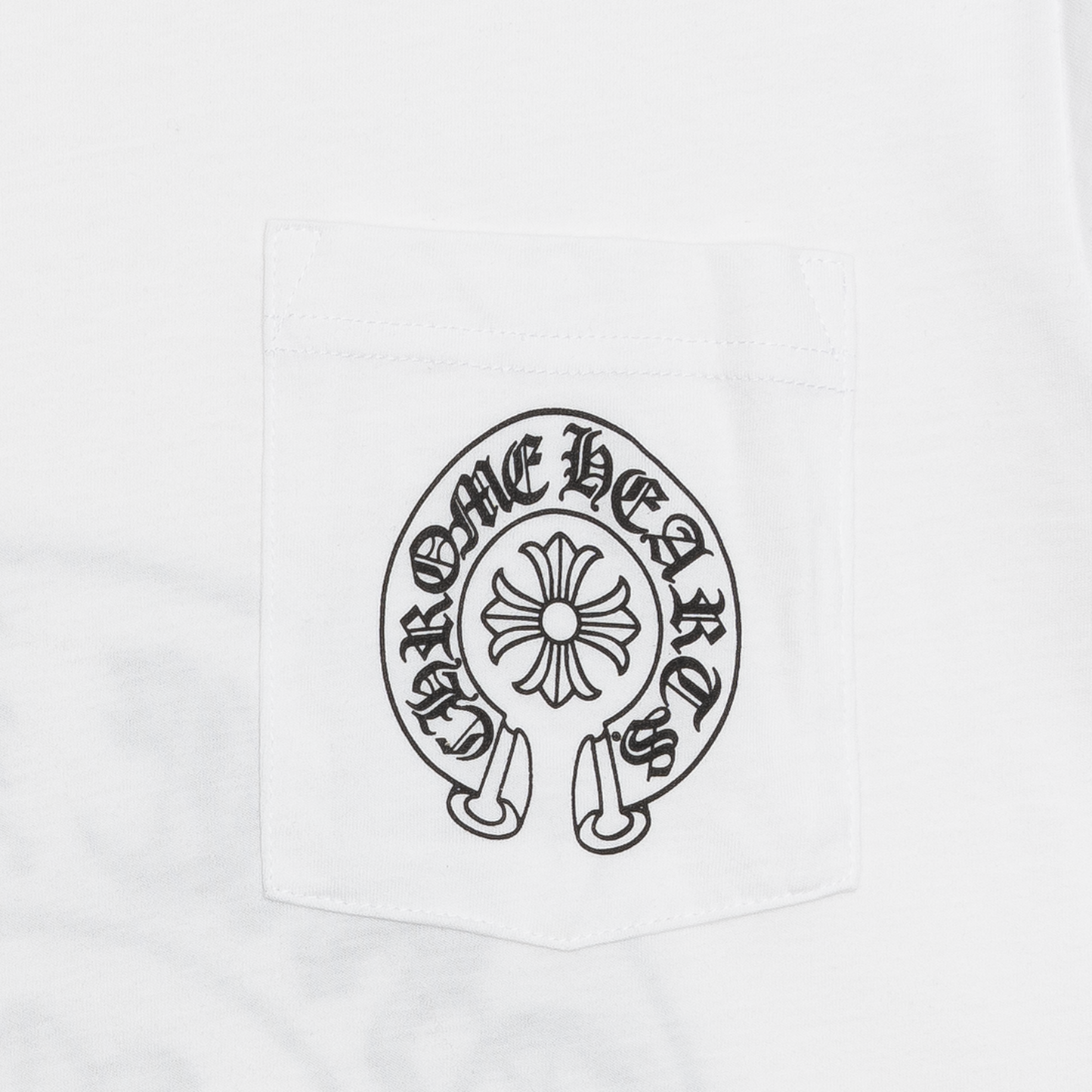 Chrome Hearts Los Angeles Horseshoe Pocket Tee White