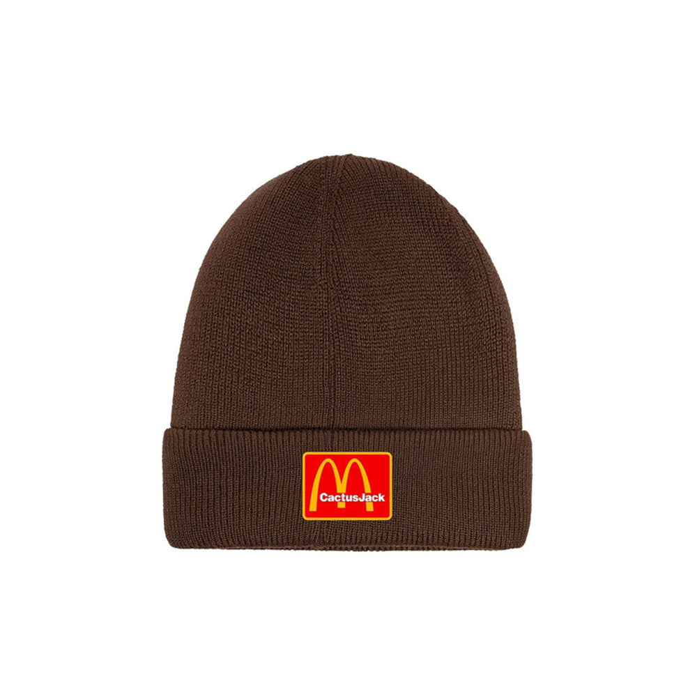 Travis Scott x McDonald's Cj Arches Beanie Brown