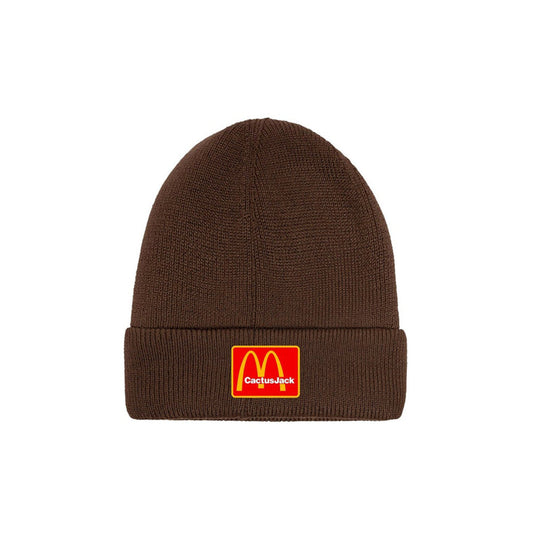 Travis Scott x McDonald's Cj Arches Beanie Brown