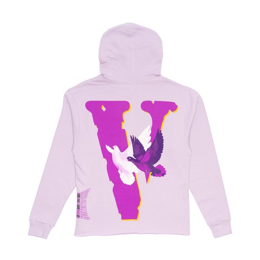 Nav x Vlone Doves Hoodie Purple