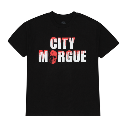 Vlone x City Morgue Drip Tee Black