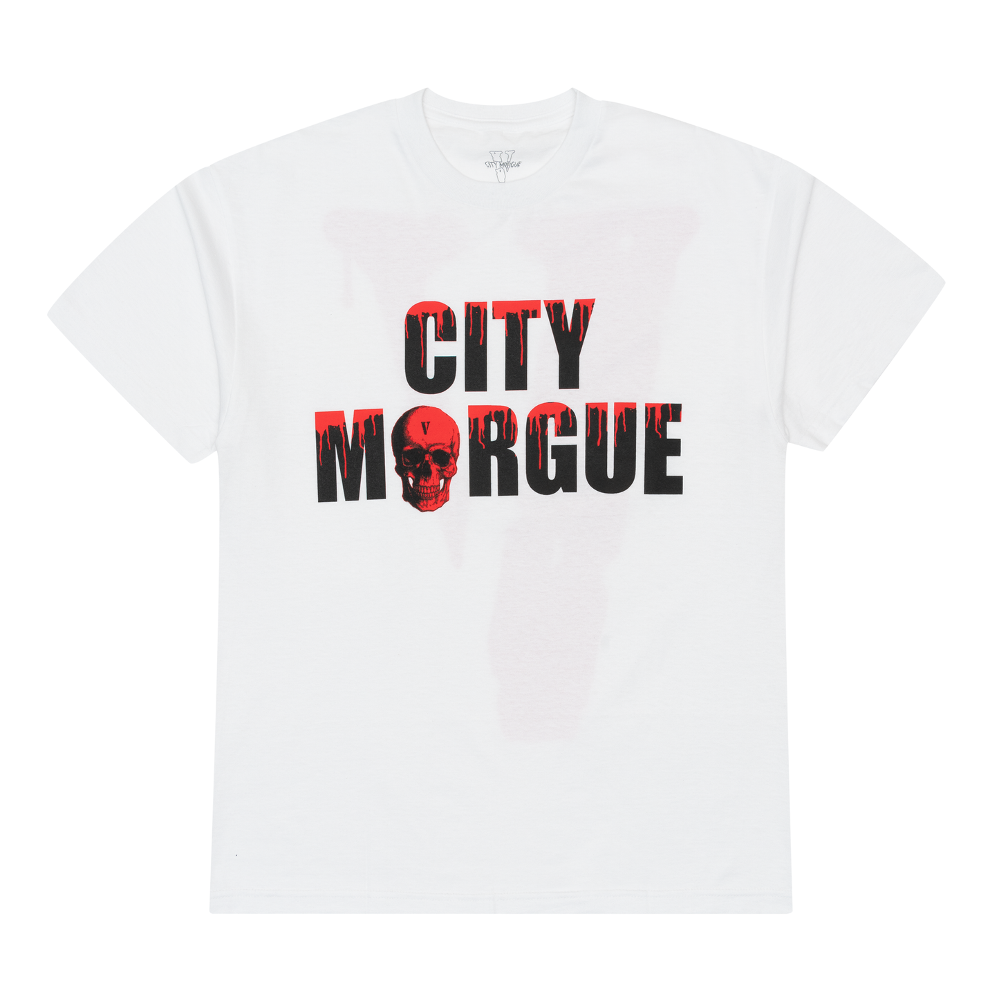 Vlone x City Morgue Drip Tee White