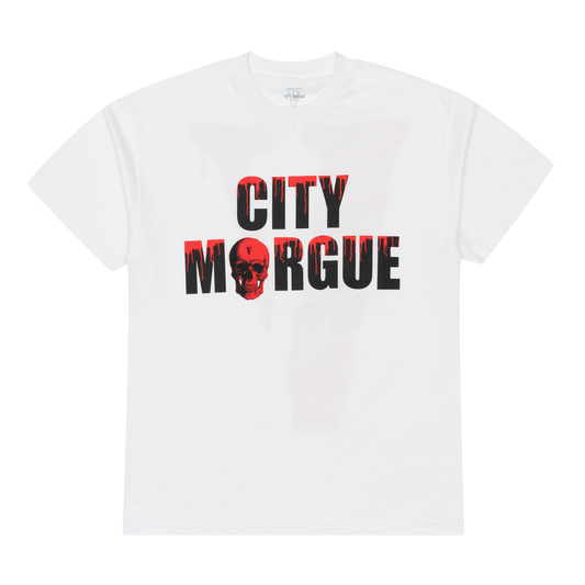 Vlone x City Morgue Drip Tee White