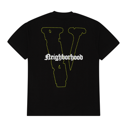 Vlone x Neighborhood Skull Tee Black/Green
