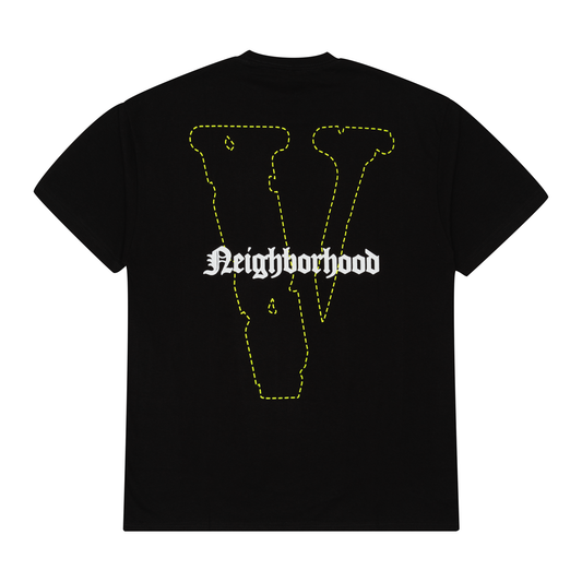Vlone x Neighborhood Skull Tee Black/Green