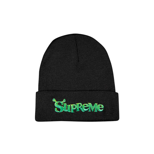 Supreme Shrek Beanie Black