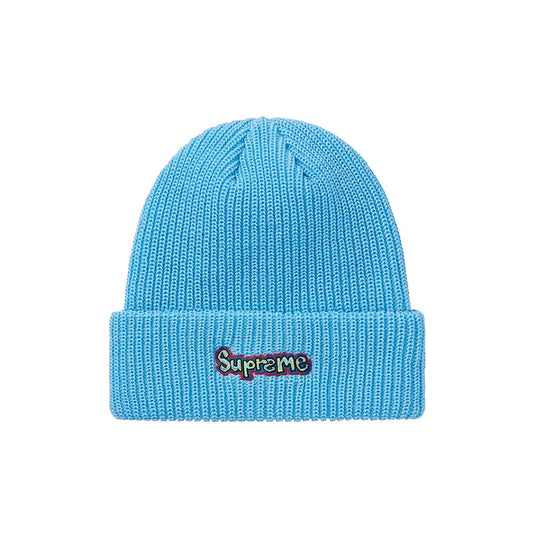 Supreme Gonz Logo Beanie Light Blue
