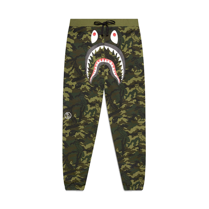 OVO x BAPE Camo Shark Reversible Sweatpant Black