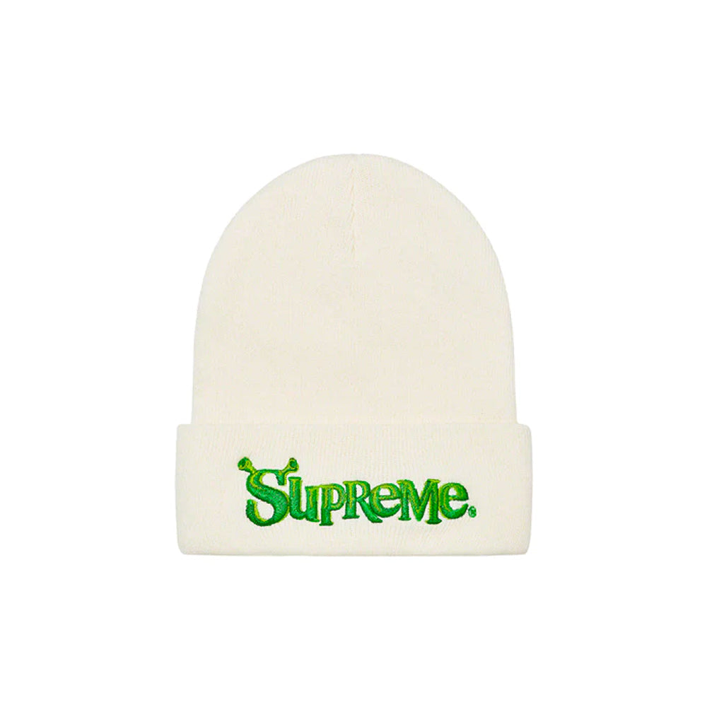 Supreme Shrek Beanie White